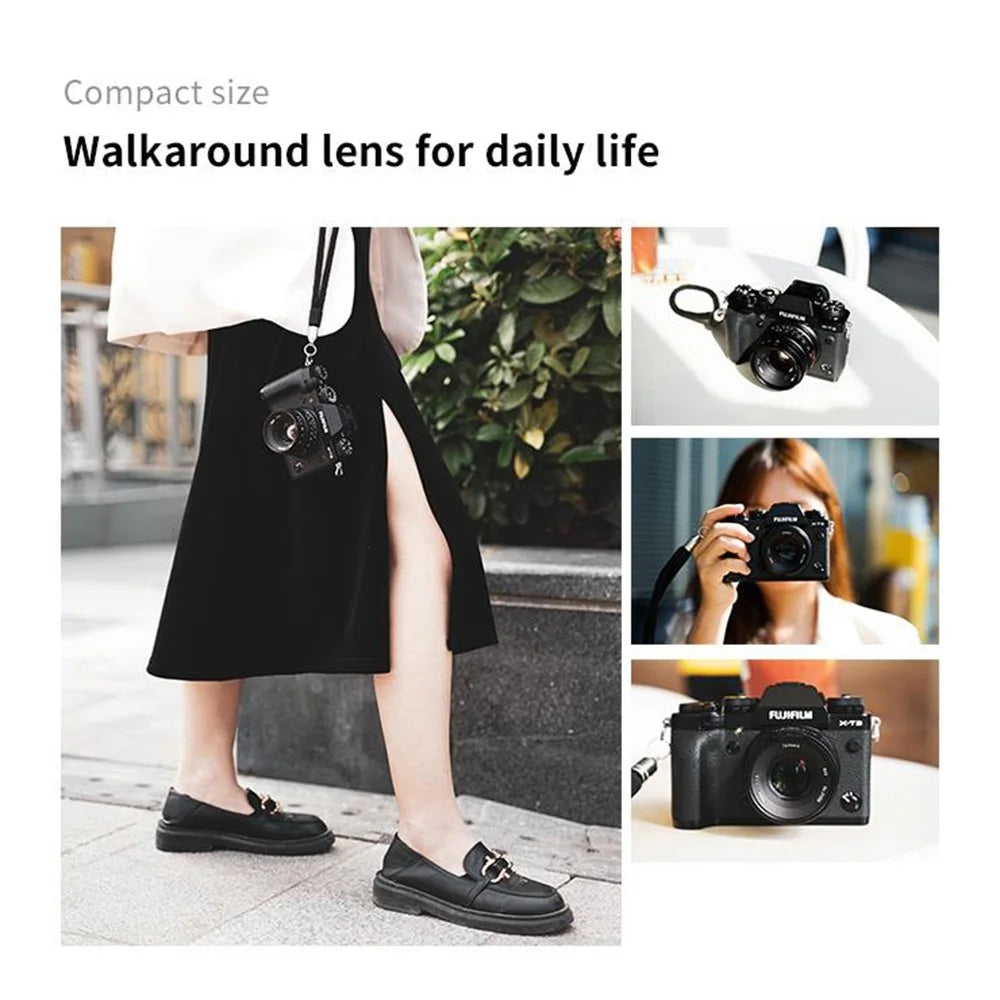 7ARTISANS 35mm F1.4 Wide Angle Lens APS-C Large Aperture Manual Focus Camera Lens for Sony E/Nikon Z/Canon EOS M/Fuji X - 6
