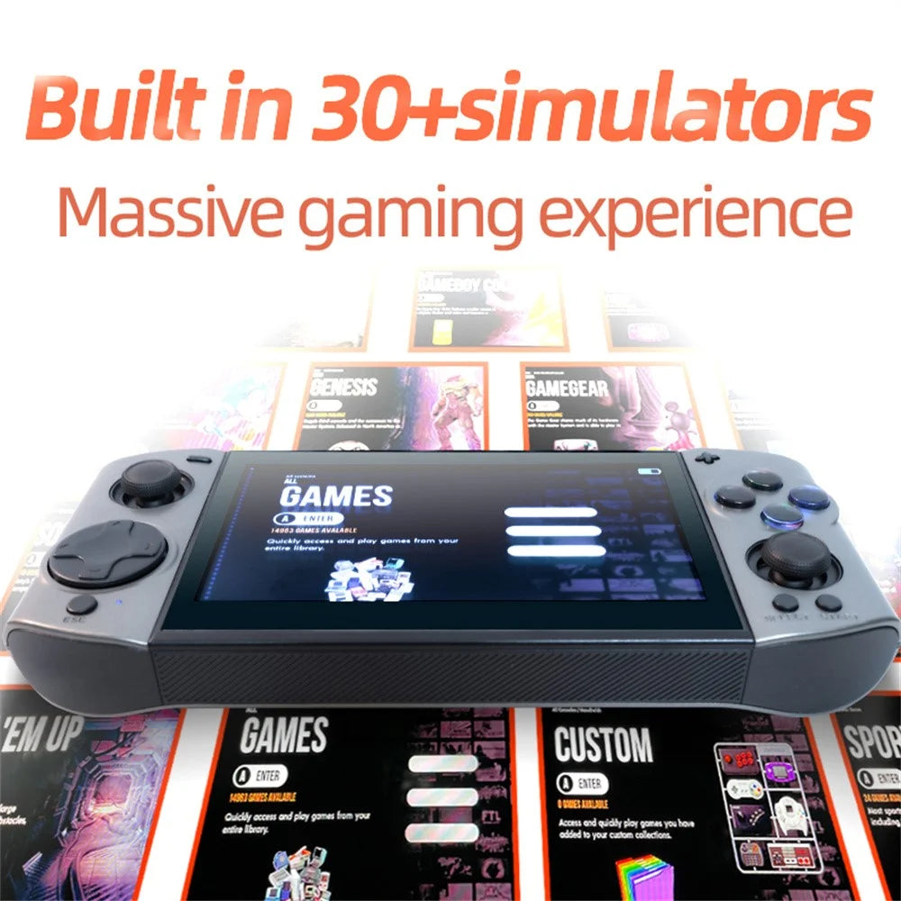 XY-09 Ultra 128G Handheld Game Console 5.1 Inch HD Screen Retro Arcade Emulator Game Machine - 6