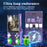 R36 Ultra 128GB Retro 5.1 Inch HD Screen Handheld Gaming Console Multi Emulator Portable Game Machine - Purple - 5