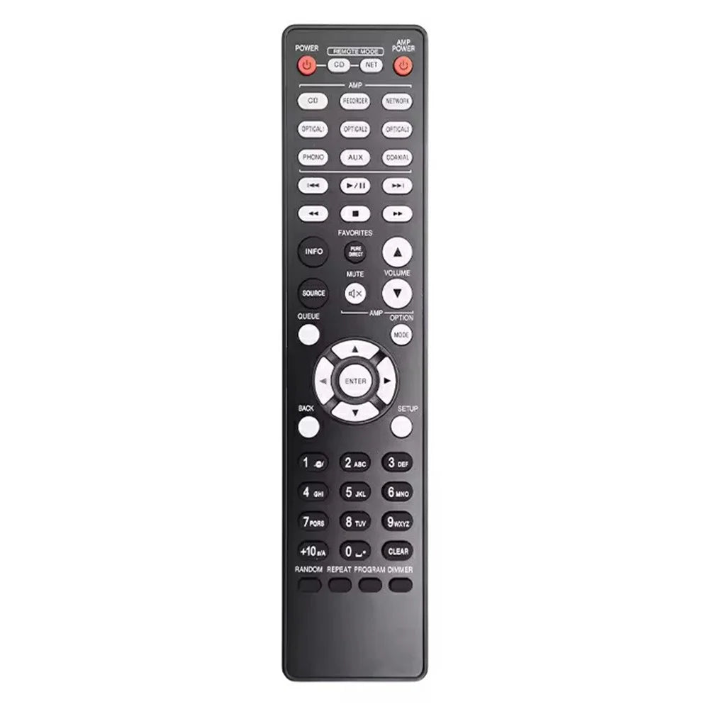 RC-1223 For Denon Amplifier Remote Control Replacement 1-10m Range Handheld Controller - 1