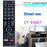 CT-95007 For Toshiba TV Remote Control 1-10m Range Infrared Replacement Controller - 2