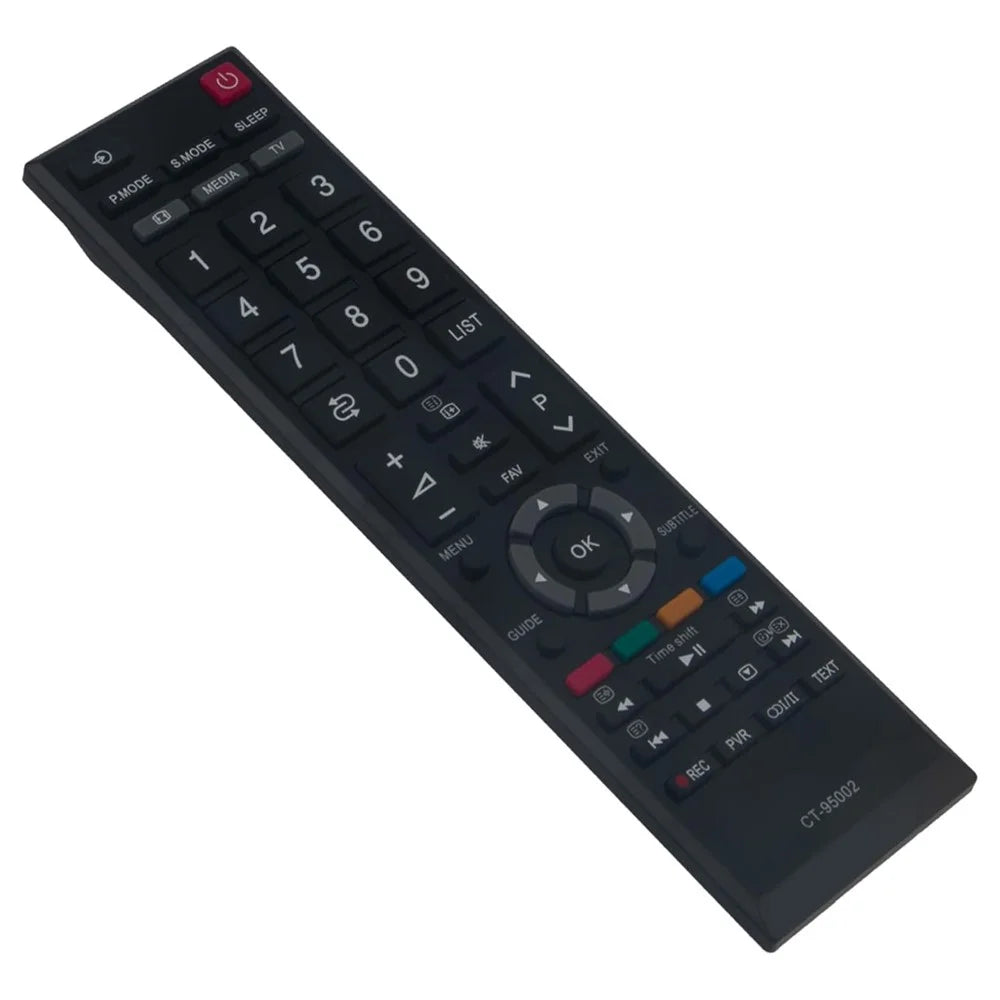 CT-95002 For Toshiba TV Remote Control 1-10m Range Infrared Replacement Controller - 4