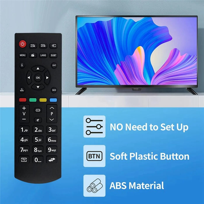 RCA39126 For Panasonic TV Universal Remote Control 1-10m Transmission Infrared Wireless Controller - 5