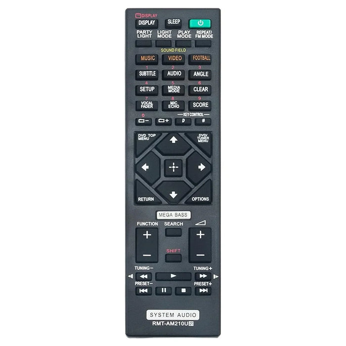 RMT-AM210U For Sony Home Audio System Infrared Remote Control Replacement Handheld Controller - 4
