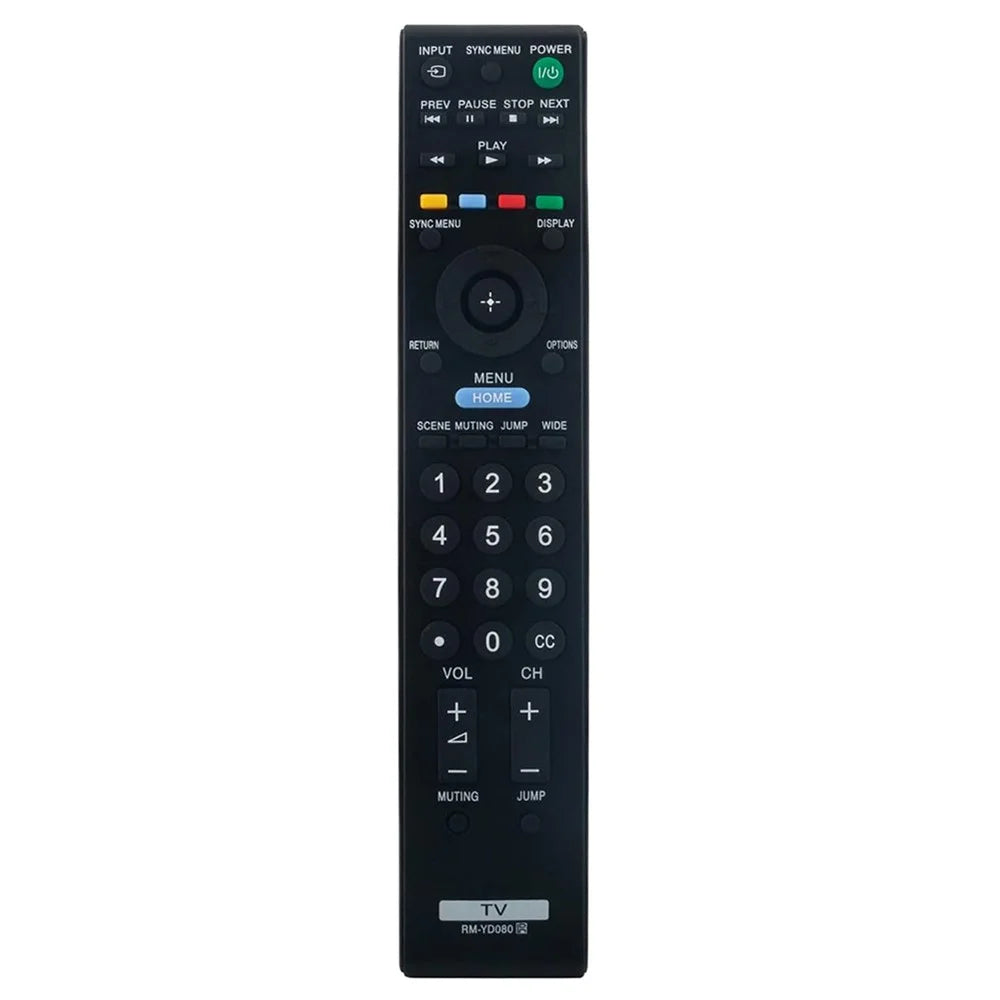 RM-YD080 For Sony TV Remote Control Replacement 1-10m Range Infrared Controller - 1