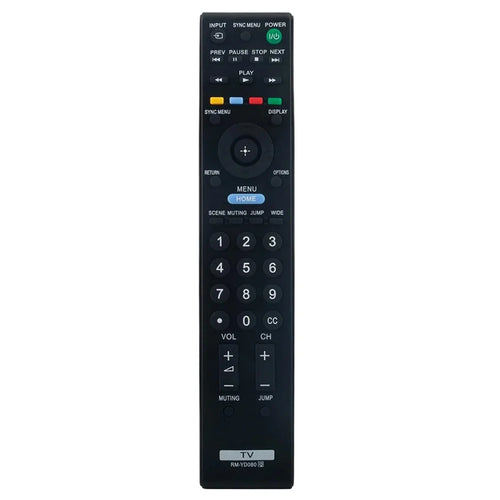 RM-YD080 For Sony TV Remote Control Replacement 1-10m Range Infrared Controller - 1