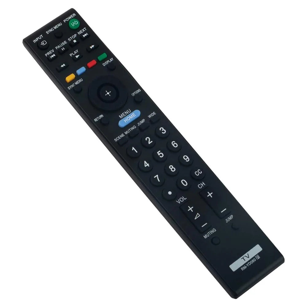 RM-YD080 For Sony TV Remote Control Replacement 1-10m Range Infrared Controller - 4