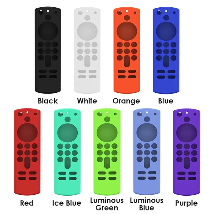 Y27 Silicone Anti-drop Remote Controller Protective Case Cover for Amazon Alexa Voice Remote 3rd Gen - Black - 6