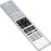 CT-8040 Universal Remote Control for Toshiba TV Replacement Infrared Controller - 3