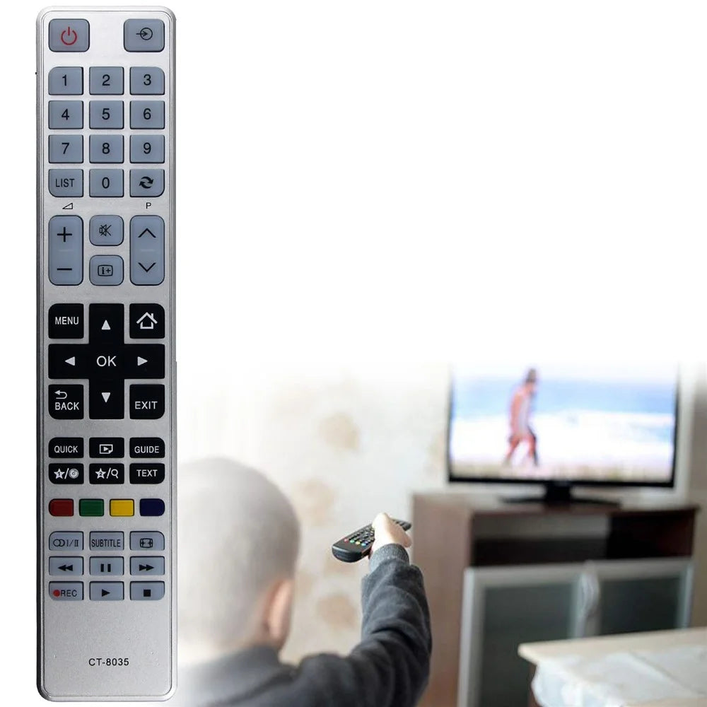 CT-8035 Replacement Remote Control for Toshiba TV Universal Infrared Remote - 2
