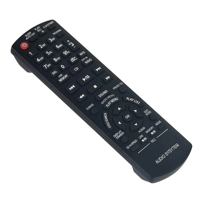 N2QAYB000637 for Panasonic Audio Player Infrared Remote Control Replacement Transmitter - 1