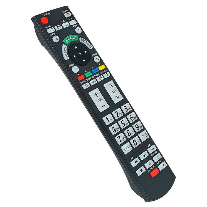 N2QAYB000777 Universal Remote for Panasonic TV Infrared Remote Control Replacement - 1