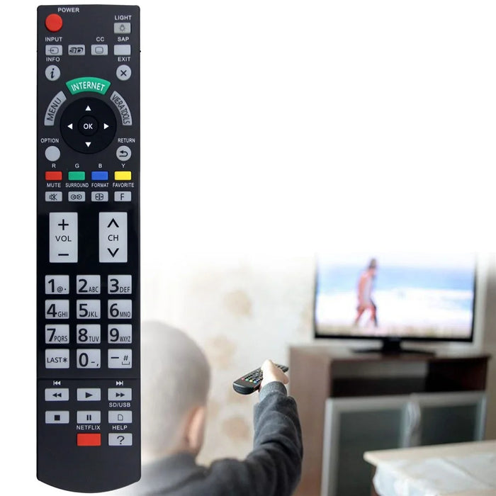 N2QAYB000777 Universal Remote for Panasonic TV Infrared Remote Control Replacement - 2