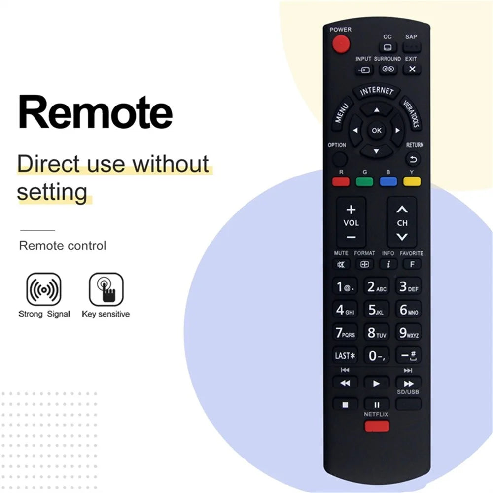 N2QAYB000779 Remote Control Replacment for Panasonic TV Universal Infrared Controller - 4
