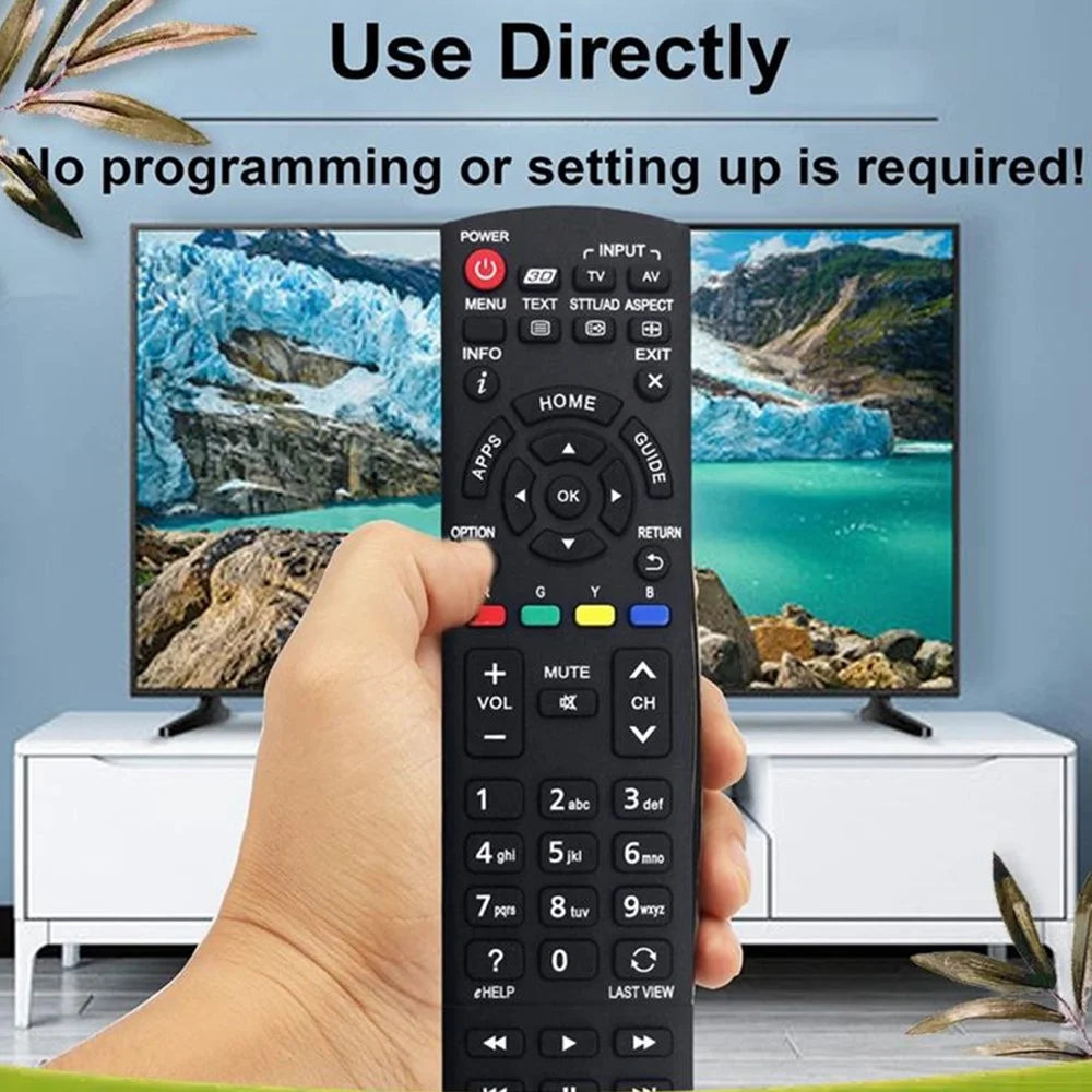 N2QAYB000933 Replacement Universal Remote Control for Panasonic TV Infrared Controller - 2