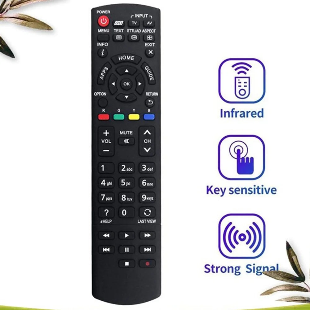 N2QAYB000933 Replacement Universal Remote Control for Panasonic TV Infrared Controller - 5