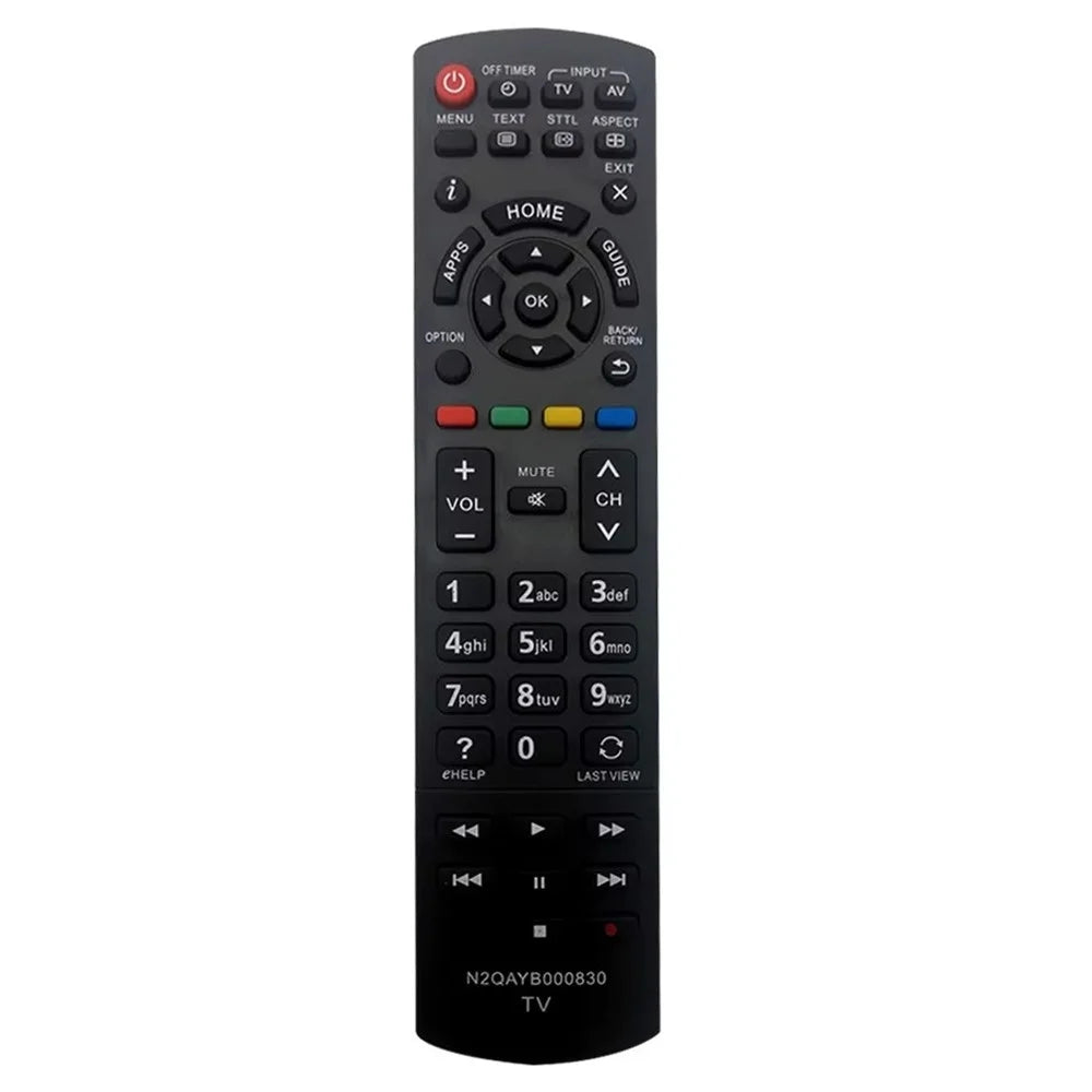 N2QAYB000830 For Panasonic TV Remote Control 10m Range Infrared Replacement Controller - 1