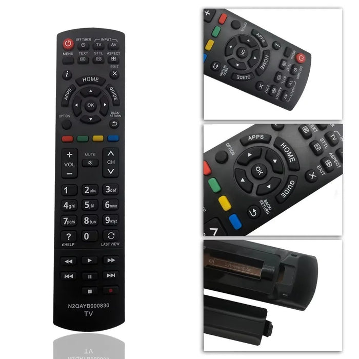 N2QAYB000830 For Panasonic TV Remote Control 10m Range Infrared Replacement Controller - 3