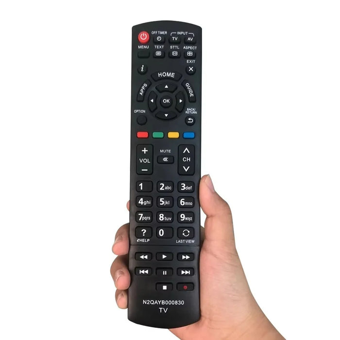 N2QAYB000830 For Panasonic TV Remote Control 10m Range Infrared Replacement Controller - 5