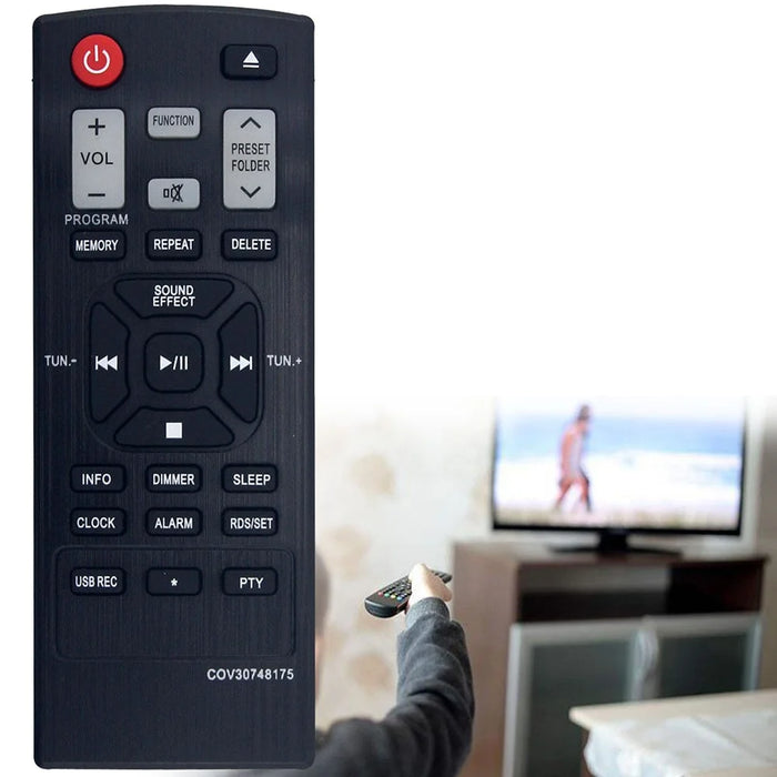 COV30748175 For LG Soundbar Remote Control 1-10m Range Infrared Replacement Controller - 4