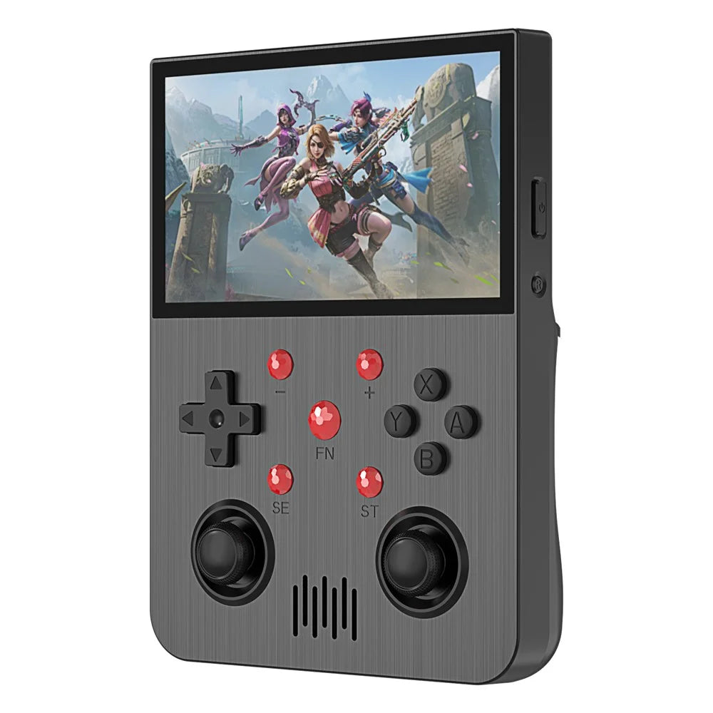 G30 4.3 Inch Handheld Game Console Retro Arcade Gaming System Multi Emulator with 64G Card - Black - 1