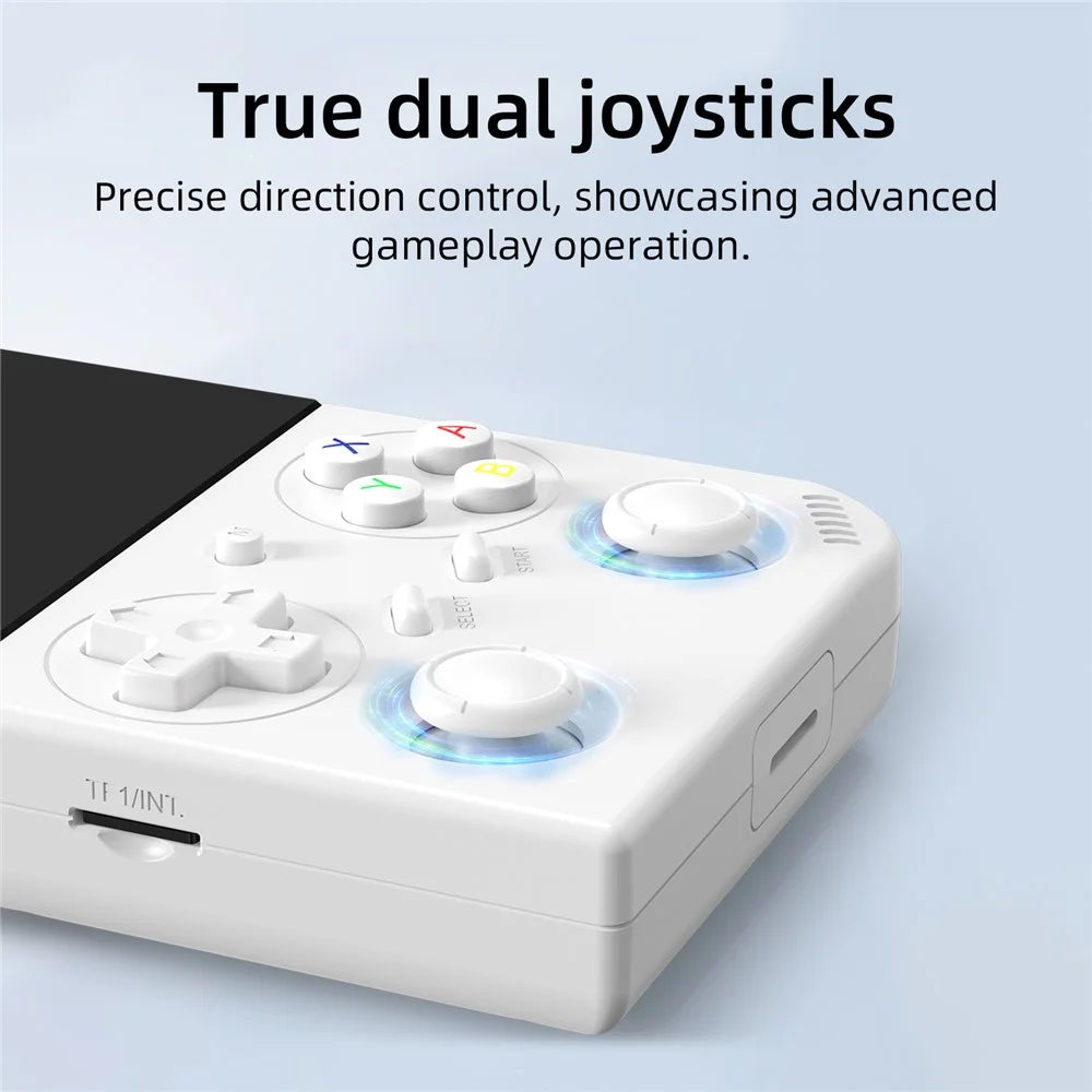 ANBERNIC RG35XX Pro 64GB Handheld Game Console WiFi Wireless Controller Support HD TV Connection - White - 6