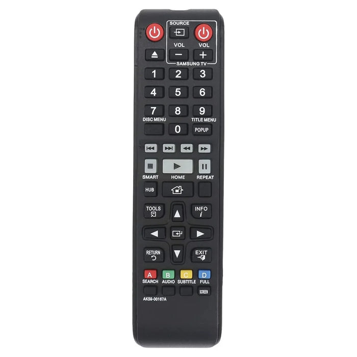 AK59-00167A For Samsung Blu-Ray DVD Player Remote Control Battery Powered Infrared Wireless Controller - 2