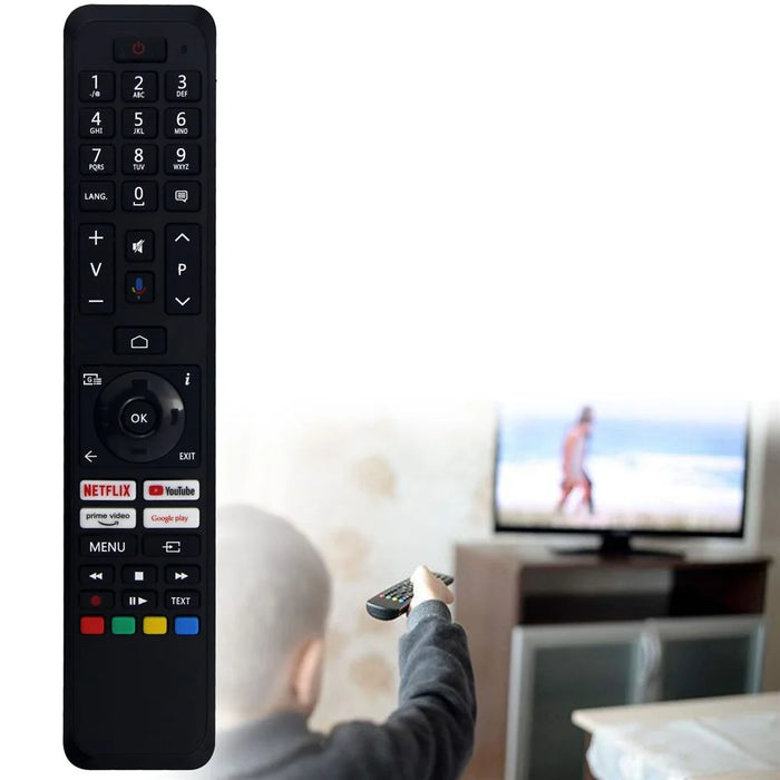 CT-8563 For Toshiba TV Remote Control 1-10m Range Infrared Replacement Controller (Not Support Voice Function) - 2