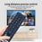 CT-8563 For Toshiba TV Remote Control 1-10m Range Infrared Replacement Controller (Not Support Voice Function) - 5