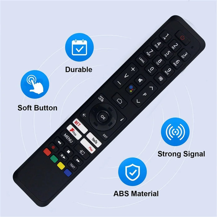 CT-8562 For Toshiba TV Remote Control 1-10m Range Infrared Replacement Controller (Not Support Voice Function) - 3