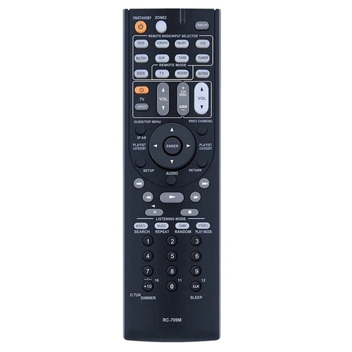 RC-709M For ONKYO AV Receiver Infrared Remote Control Battery Powered Replacement Handheld Controller - 1