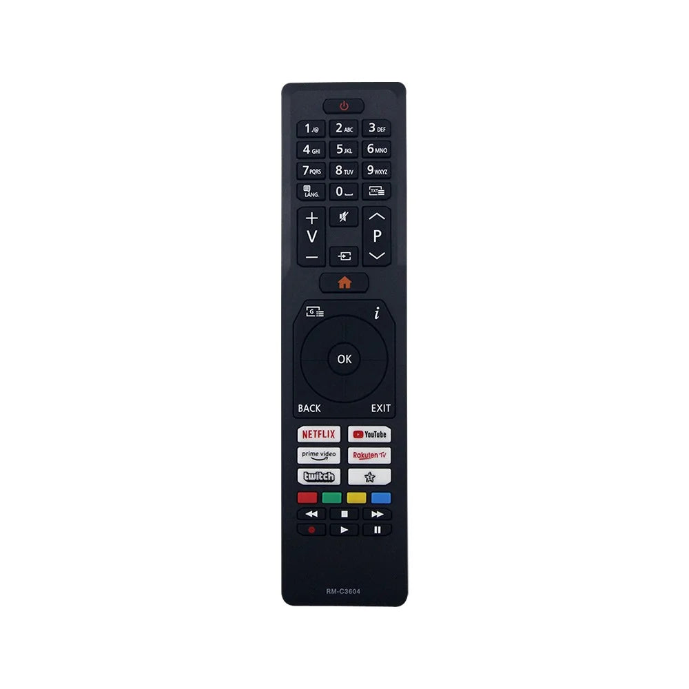 RM-C3604 For JVC Television Handheld Remote Controller Ergonomic Replacement Infrared Remote - 1