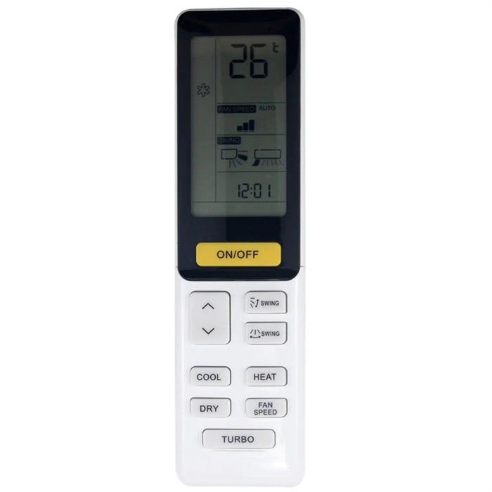 0010402886R For Haier Air Conditioner Infrared Remote Control Plastic Ergonomic Replacement Controller - 1