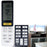 0010402886R For Haier Air Conditioner Infrared Remote Control Plastic Ergonomic Replacement Controller - 3