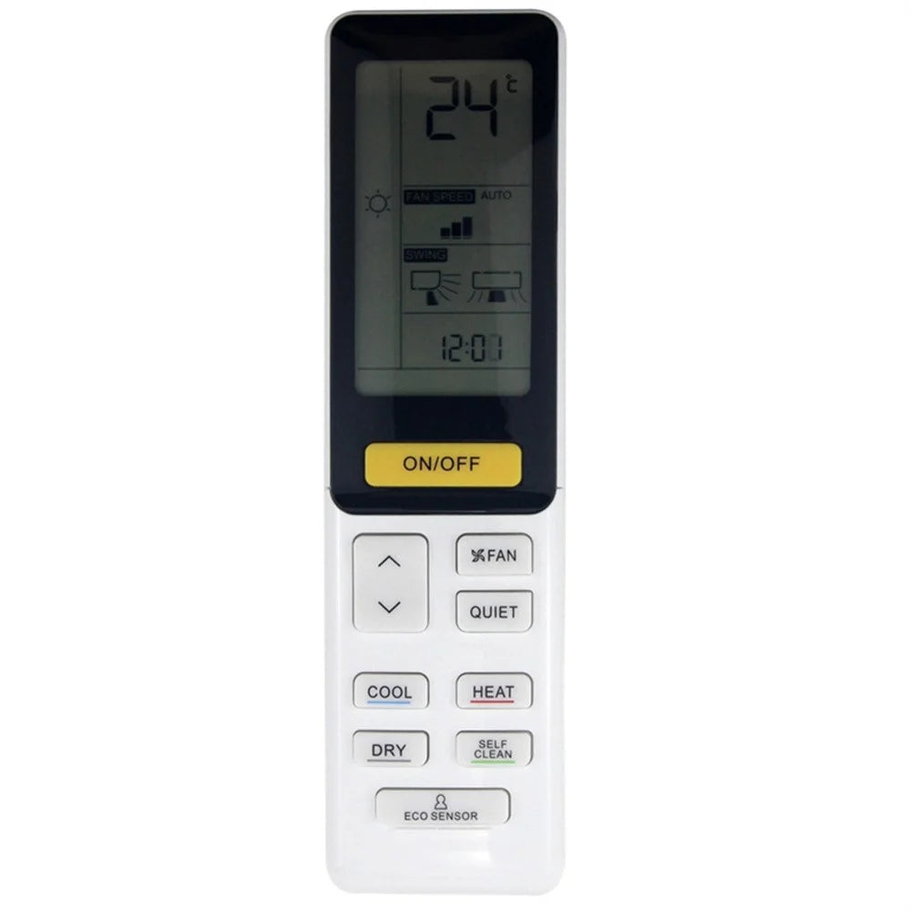 0010402886W For Haier Air Conditioner Infrared Remote Control Plastic Ergonomic Replacement Controller - 1