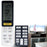 0010402886W For Haier Air Conditioner Infrared Remote Control Plastic Ergonomic Replacement Controller - 3