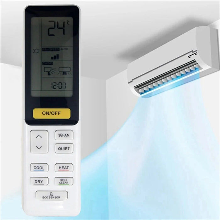 0010402886W For Haier Air Conditioner Infrared Remote Control Plastic Ergonomic Replacement Controller - 4