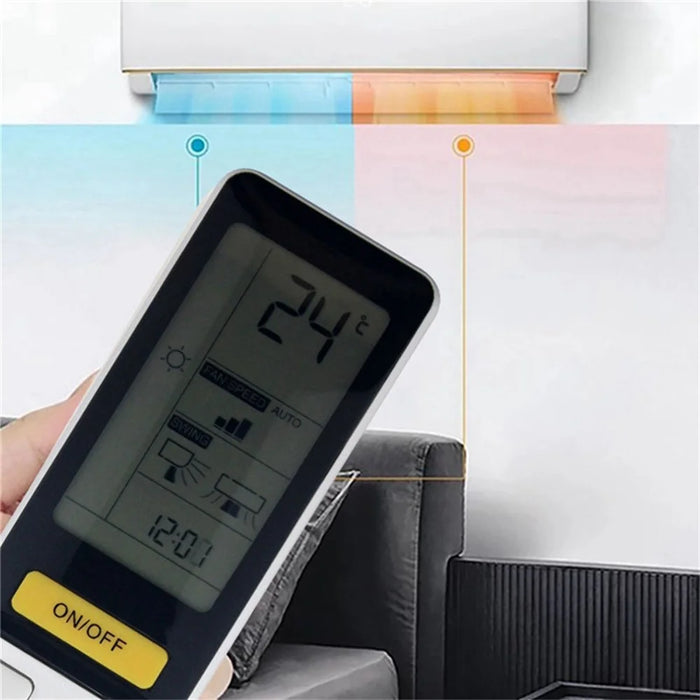 0010402886W For Haier Air Conditioner Infrared Remote Control Plastic Ergonomic Replacement Controller - 6