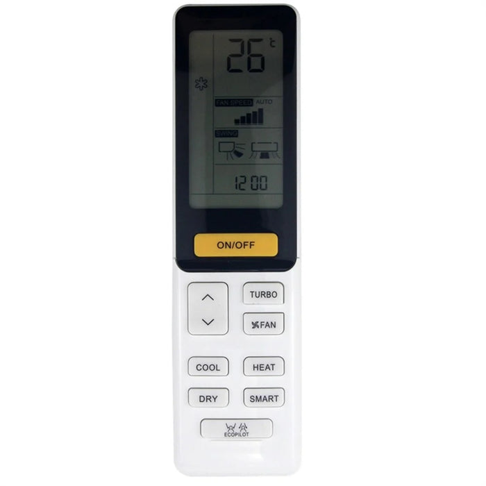 0010402886AR For Haier Air Conditioner Infrared Remote Control Plastic Ergonomic Replacement Controller - 1