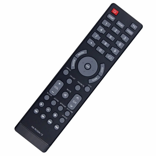 NS-RC02A-12 For Insignia TV Infrared Remote Control Ergonomic Television Controller - 1