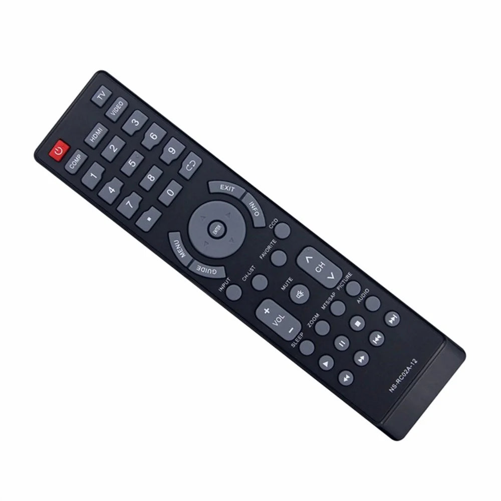 NS-RC02A-12 For Insignia TV Infrared Remote Control Ergonomic Television Controller - 5