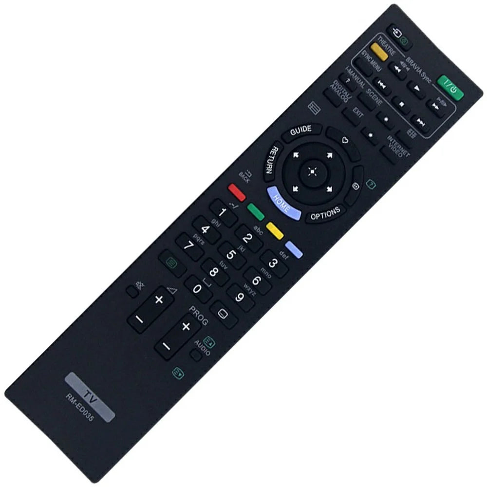 RM-ED035 For Sony TV Remote Control Battery Powered Infrared Replacement Handheld Controller - 1