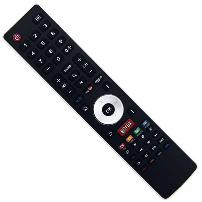 EN-33927A For Hisense TV Remote Control 1-10m Range Ergonomic Infrared Controller Replacement - 4