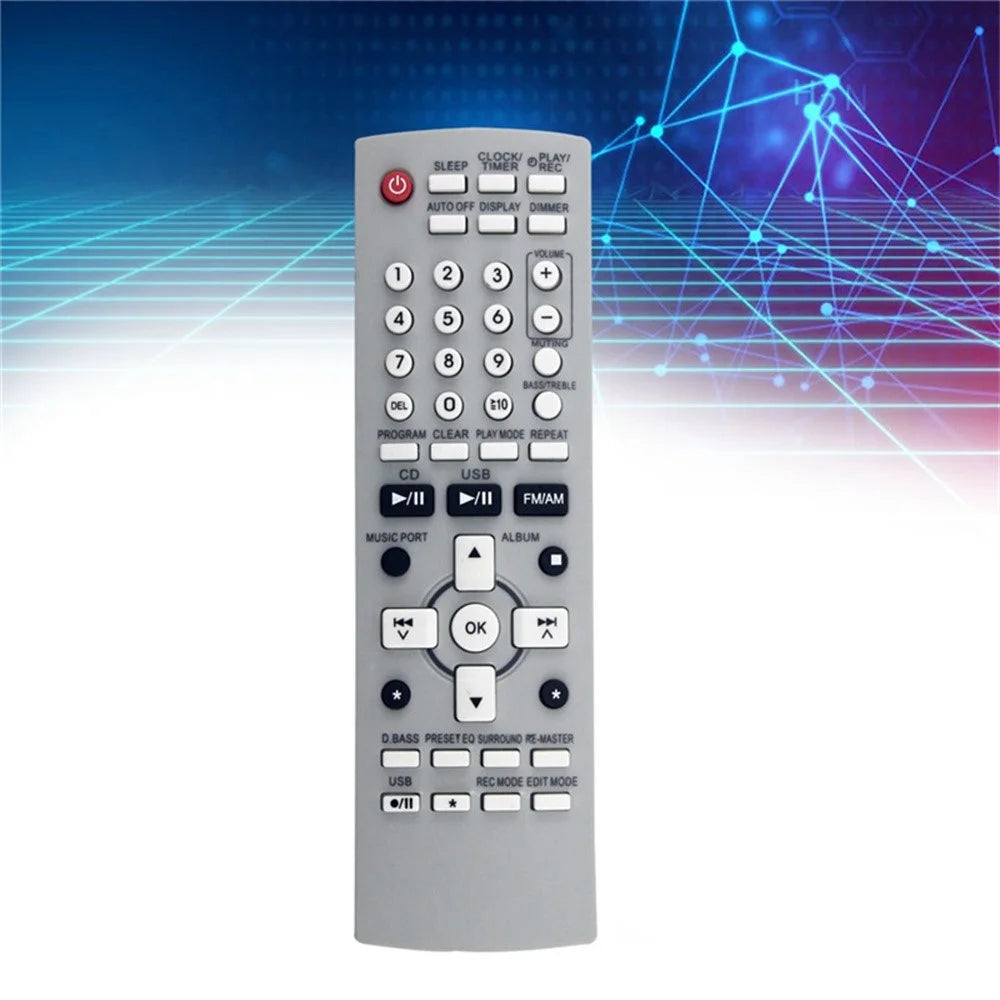 N2QAYB000258 For Panasonic DVD Stereo CD System Remote Control Battery Powered Infrared Controller - 2