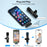 PULUZ PU3082 Wireless Lavalier Microphone Portable Audio Recording Mini Microphone for Smartphone - 4