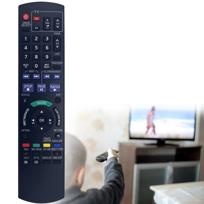 N2QAYB000336 For Panasonic Blu-ray DVD Player Infrared Remote Control Replacement Controller - 2