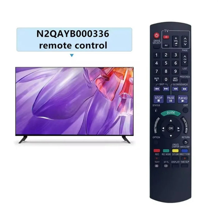 N2QAYB000336 For Panasonic Blu-ray DVD Player Infrared Remote Control Replacement Controller - 3