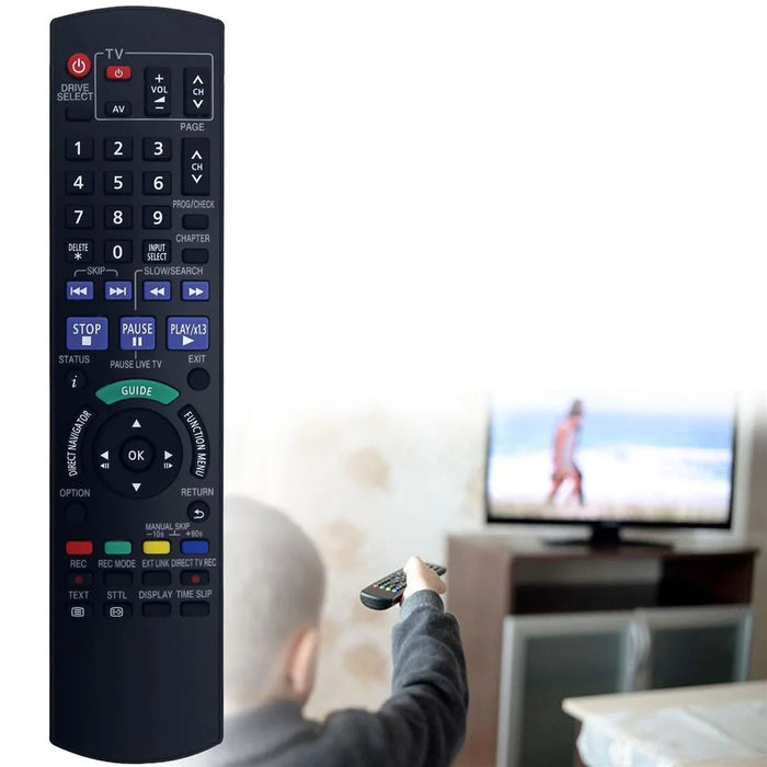 N2QAYB000462 For Panasonic Blu-ray DVD Player Infrared Remote Control Replacement Controller - 2