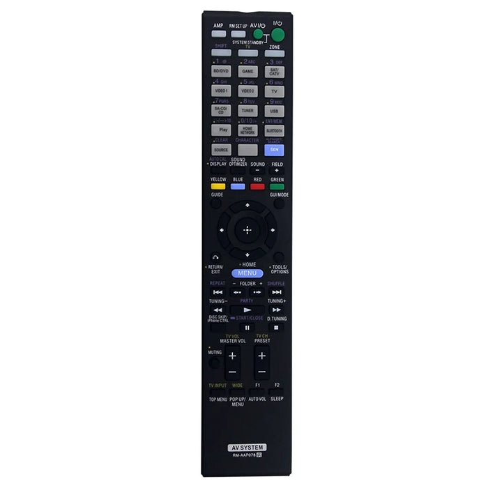 RM-AAP078 For Sony DVD Amplifier Player Remote Control Infrared Replacement Controller - 1
