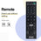 RMT-AM340U For Sony Home Audio System Infrared Remote Control Replacement Handheld Controller - 3